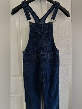 Girls Abercrombie & Fitch Dark Blue Overalls Size Large